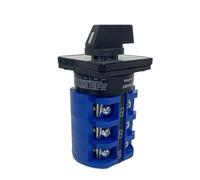 LW26-63 Universal Changeover Rotary Cam Switch 690V 63A 3 Poles Manual Control Dual Power Selector LW28 YMW26-63/3 1Pcs(OFF-ON)