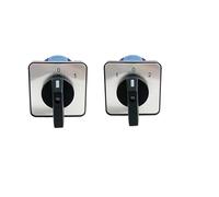 LW26-63A Cam Rotary Switch 2/3P Position Silver Contact ON-OFF Dual Power Forward And Reverse 1Pcs(01,1P-4 Terminals)
