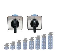 LW26-63A Cam Rotary Switch 2/3P Position Silver Contact ON-OFF Dual Power Forward And Reverse Changeover Selector(102,6P-24 Terminals)