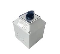 LW26 YMW26-63/4M Changeover Cam Switch 63A 4 Poles Silver Contact Three Position With Waterproof Enclosure IP65(01)