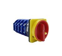 LW26GS-125/4 Off-ON 2/3 Positions Lockable Handle Four Poles Changeover Selector 690V 125A Padlock Panel Rotary Cam Switch(01)