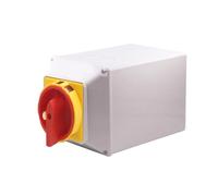 LW26GS-125/4M Padlock With Box IP65 Four Wire Two Positions Dual Power Supply electronic starter Rotary Cam Switch YMW26-125A IDGTTLDF(OFF-ON)