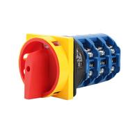 LW26GS-160/3 LW28 YMW26GS-160A Three Section 3 Poles Silver Contact Power Cut-off Padlock Type Universal Rotary Cam Switch 1Pcs