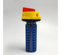 LW26GS-20/10 Padlock Cam Switch Panel Mount Power Supply DIY Rotary Conversion 40 Terminal Screws ON-Off 2P Silver Contacts