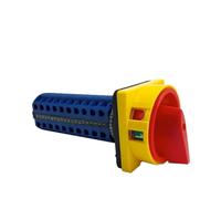 LW26GS-20/10 Padlock Cam Switch Panel Mounting Power DIY Rotary Changeover 40 Terminals Screws ON-OFF 2P IDGTTLDF