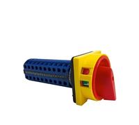 LW26GS-20/10 Padlock Cam Switch Panel Mounting Power Rotary Changeover 40 Terminals Screws ON-Off 2P Silver Contact