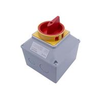 LW26GS-25/2M OFF-ON Start Stop Rotary Cam Switch With Box Power Cut-off Load Main Control 690V 25A 1Pcs