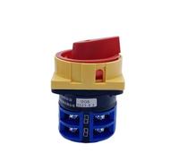 LW26GS-32/04-2 Rotary Cam Switch 2 Position ON-Off Padlock 690V 32A 2 Poles Changeover Switches Silver Contact YMW26