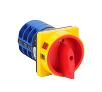 LW26GS-32/3 YMW26GS-32A 690V Pad Lock Power Cut Off Motorized Rotary Cam Switch Electrical Changeover Selector(OFF-ON)