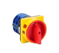 LW26GS-32A Padlock Cam Switch 690V Changeover Rotary Selector LW26GS YMW26(6P 24Terminals)
