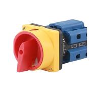 LW26GS-32F/04-1 Power Cut Padlock 48 * 48mm Panel Master Control 4P On-Off 32A Change-Over Cam Switch