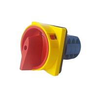 LW26GS Electrical Changeover Selector 3 Poles 20A 2 Position ON-OFF With Padlock Panel Isolator Rotary Cam Switch YMW26-20/3GS