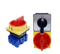 LW30 3P 690V 25/32/40/63/80/100A Isolator Switch Padlock Disconnect Selector With ON-OFF Panel Power Control(B Type-Silver,80A,3P 6Terminals)