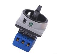 LW30 Rotary Changeover Switch Load Break Isolator 25A-125A 690V Industrial Main Disconnect for Water Pump AC Motor Heavy Duty Transfer Electrical(LW30-32A)