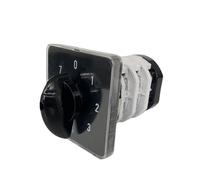 LW31 YMZ12-32/3 Multi 0-7 Positions Changeover Rotary 660V 32Amper Three Stages 3 Poles Silver Contact 12 Terminals Cam Switch 1Pcs