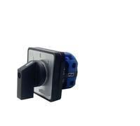 LW39B-16/1 Changeover Rotary Cam Switch 660V 16A 1 Pole 3 Position 4 Terminals Control Dual Power Silver LW26