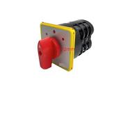 LW5-16A Cam Switch 3 Positions Dual Power Rotary Changeover Selector electronic starter Control Two Different Loads Silver (16A 3P)