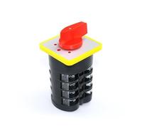 LW5D-16/D1044.4 16A 500V 3 Position 4Pole 16 Screw Rotary Selector Transfer Changeover Cam Switch