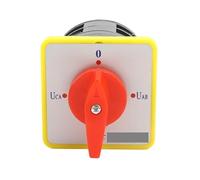 LW5D-16/YH2.2 16A Voltmeter 4 Positions 2 Poles 8 Screws Rotary Selector Control Changeover Cam Switch