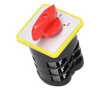 LW5D-16D0723/3 Universal Rotary Cam Switch, 3 Position Changeover Switch 16A 110-380V AC Panel Mount Industrial Control Switch