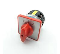 LW6 AC380 DC220V Rotary Cam Control Three Position Combination Power Changeover Switch 12 Screw Terminal