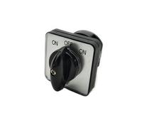 LW8-10/1 3 Positions On-Off-On 4 Terminals Rotary Cam Changeover Switch AC 660V 10A 1Pcs