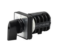 LW8-10 S1/2.2 Grinder Two Speed Motor Regulation High And Low Speed Switching Four Section Universal Change-over Rotary Switch 1Pcs