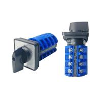 LW8-20/4 3 Position Rotary Switch On-off-on 4 Levels 20A Gear Changeover Cam Selector IDGTTLDF