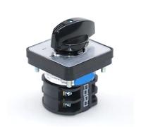 LW8D-10/0-4.2 10A 660V Poles 8 Screws Five Positions Silver Contact Cam Changeover Switch 1Pcs