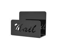 Lwaviwer Mail Organizer Countertop Mail Holder Acrylic Mail Sorter for Desk Envelope Holder Letter Organizer for Office School