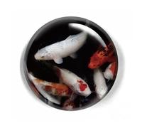 LWAY Paperweight 80mm Crystal Dome (CARP)