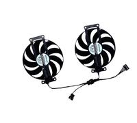 LWDOZMD 2Pcs Graphics Card Fan,T129215SU,PLA09215S12H For ASUS for DUAL for RTX 3060Ti V2 for MINI OC For for for 3060 12GB for Mini(PLA09215S12H)