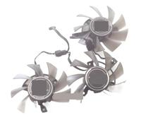 LWDOZMD 3pcs T128015SH 12V 0.32A 75mm 4Wire 4Pin VGA Fan For ASROCK RX5600XT 6GB Phantom Gaming Graphics Card Cooling