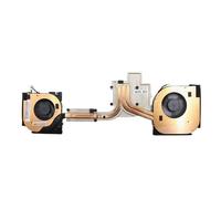 LWDOZMD CPU Cooler Cooling Fan for Lenovo for ThinkPad P53 Heatsink Radiator N19E 02DM014 02DM015