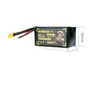 LWDOZMD For DAI for WANG GAU for LiPo Battery 7.4V/11.1V/14.8V/22.2V 550/650/850/1100/1200/1350/1550mAh 150C 2S/3S/4S/6S for RC FPV Drone(1550mah 6S 22.2V 150)