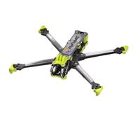 LWDOZMD For FlyFishRC for Volador II VX6 V2 FPV T700 6inch Frame Kit Compatible with for DJI for O4 Air Unit Pro for RC for Freestyle Racing Drone(Yellow)