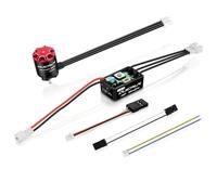 LWDOZMD For HOBBYWING for QUICRUN WP-MINI24 25A ESC Outer 1621SL 3500KV Motor Brushless Sensorless Combo Per For 1/24 RC Model Crawler Car(WP MINI24 Motor)