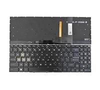 LWDOZMD For MSI for Katana 15 B12UDXK B12VEK A15 AI B8VE 17 B13UCXK A17 B8VF for Pulse B13VFK B13VGK Keyboard US 4-Zone RGB Backlit