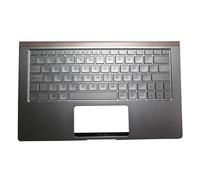 LWDOZMD Laptop PalmRest&keyboard For ASUS UX333F UX333FA UX333FN Silver Top Case With Backlit Latin America LASpanish SP(UX333F SP)