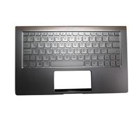 LWDOZMD Laptop PalmRest&keyboard For ASUS UX333F UX333FA UX333FN Silver Top Case With Backlit Latin America LASpanish SP(UX333F LA)