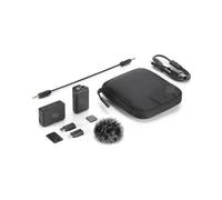LWDOZMD Parts For DJI MIC for Mic MINI Lavalier MiC for Microphone 250m Transmission Range Dual-Channel(MIC Single)