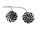 LWDOZMD PLD10010B12HH,VGA GPU Cooler,Video Card Fan, For MSI for GeForce for RTX 3080 for SUPRIM X 10G RTX3080, Graphics Cooling(B C Dual Fan)