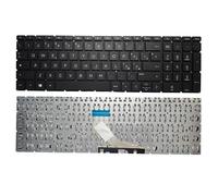 LWDOZMD Spanish SP/Latin LA Laptop keyboard For HP for Pavilion 15-DA 15-DB TPN-C135 TPN-C136 250 G7 255 15S-DU 15-DW 15-CS(Black IT No backlit)