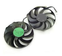 LWDOZMD T129215BU 12V 0.50A 88mm VGA Fan For POWERCOLOR RX6750XT GDDR6 Graphics Card Cooling