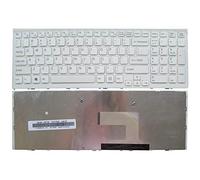 LWDOZMD US LAPTOP KEYBOARD FOR SONY VPC-EL PCG-71C11V PCG-71A11T PCG-71A12T PCG-71911M PCG-71C11M Three screws(White)