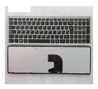 LWDOZMD US/RU/IT/SP Silver laptop keyboard For Lenovo Z500 Z500A Z500G P500(SP silver)