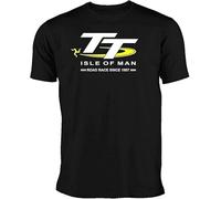LWDPJY Isle of Man TT Legends T-Shirt-Motorcycle Racing Black Size Number XL