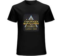 LWDPJY Stryper History Tour Small Non c Vinyl DVD Poster hat Art! Short Sleeve T-Shirt Black