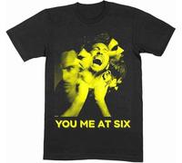 LWDPJY You Me at Six Suckapunch Photo Officiel T-Shirt Hommes Black 3XL