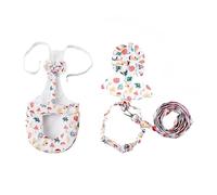 LWDXQQTX Duck pet Diaper Leash Two in one Rope for Traction Keeping the Bodies of Chickens Ducks and Geese Clean (L)